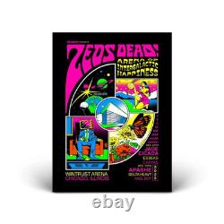 Zeds Dead Chicago Arena Of Intergalactic Happiness Black Light Poster New