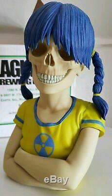 Zoltron Sue Nami Statue Hand Painted Yellow Nuclear Edition of 100