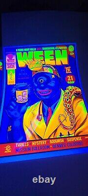 Zoltron, Ween matching serial number blacklight Poster Set artist edition