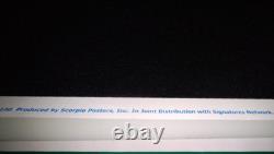 #kiss/ Yellow 23 X 35 (flocked) Black Light Poster